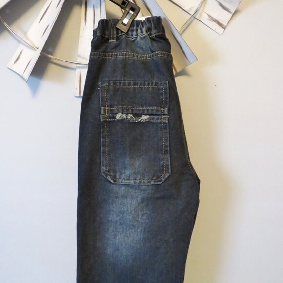 🎄New Handmade Martin Jeans High Rise Wide Leg Size Medium - Picture 4 of 14